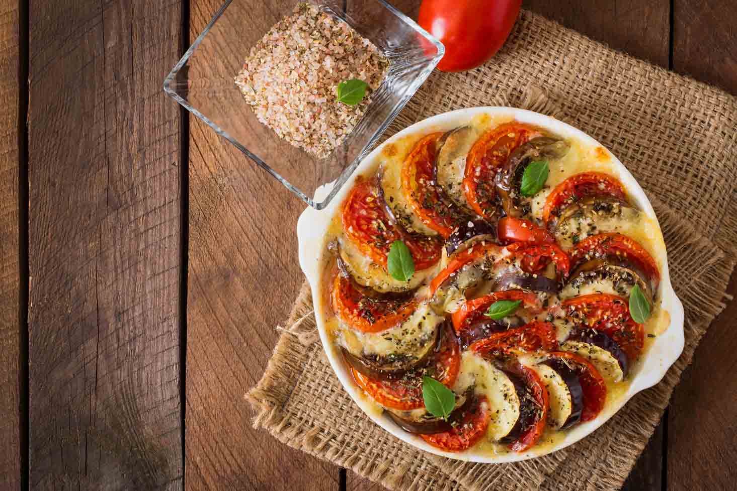 Receita de Gratinado de Legumes